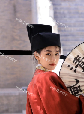 宋制帽子宋代交脚幞头戏剧戏曲宋制官帽汉服婚礼拍照影楼复原宋朝