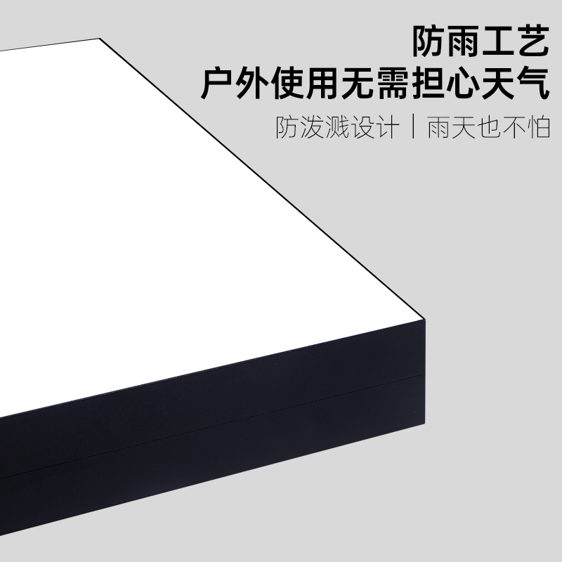 LED双面灯箱广告牌 户外定制悬挂门头挂墙式定做侧挂招牌灯牌展示