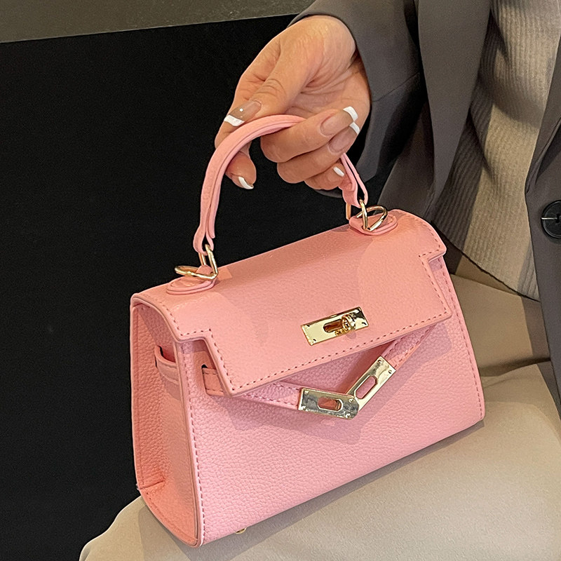 网红爆款小包包女包2025新款高级质感单肩小方包斜挎手拎凯莉包,淘宝优惠券,粉丝福利购,淘宝优惠卷