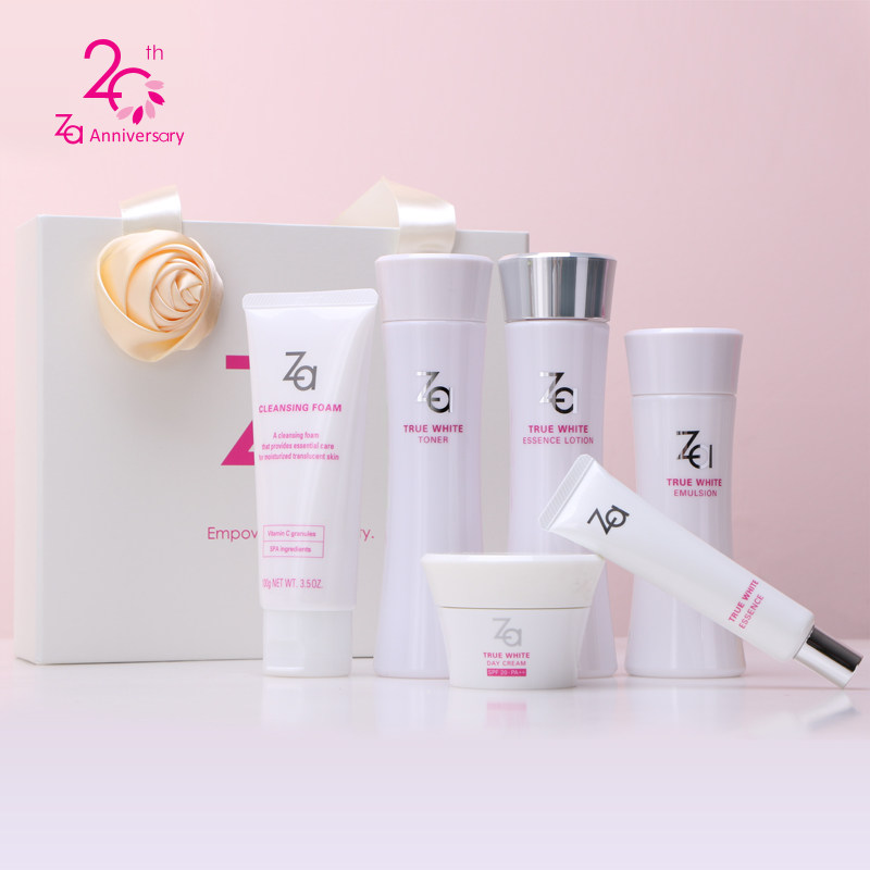 za姬芮透亮水乳护肤套装补水通透 za姬芮朵漫面部护理套装