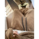 Dannyandzee winter warm plus velvet thickened cloud velvet solid color loose elastic waist warm sweatpants for men INS