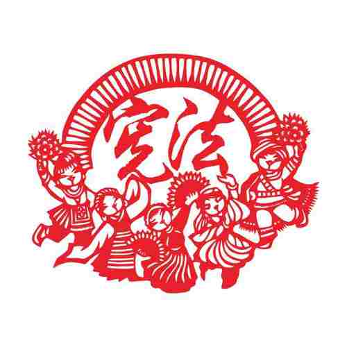 法治宪法主题剪纸作品手工遵守社会法法制文化学习宣传礼物剪纸画 - 图0