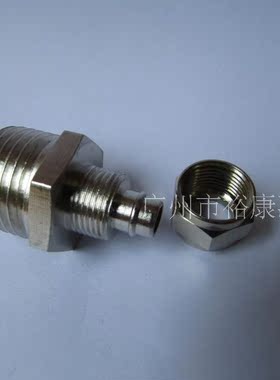 4分转3分接头 铜 4X3 四分外牙转三分帽 净水器铜接头 DN15转3分