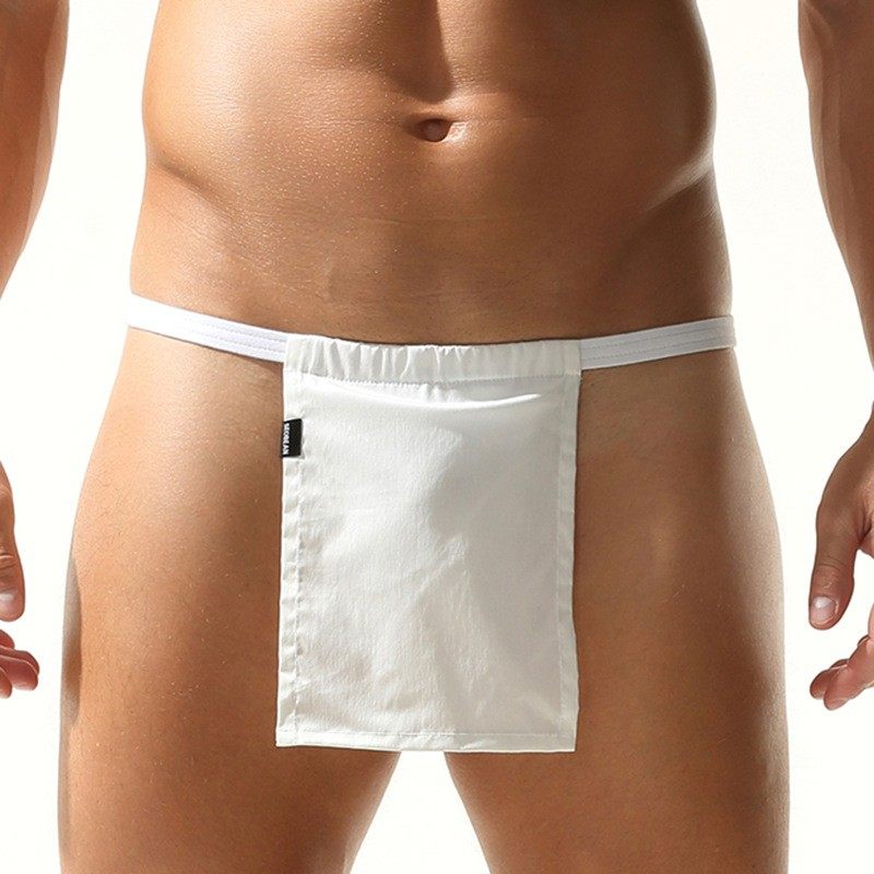 希宾男士低腰内裤性感半包三角裤日系相扑裤棉质内裤裆部旋钮交叉,淘宝优惠券,粉丝福利购,淘宝优惠卷