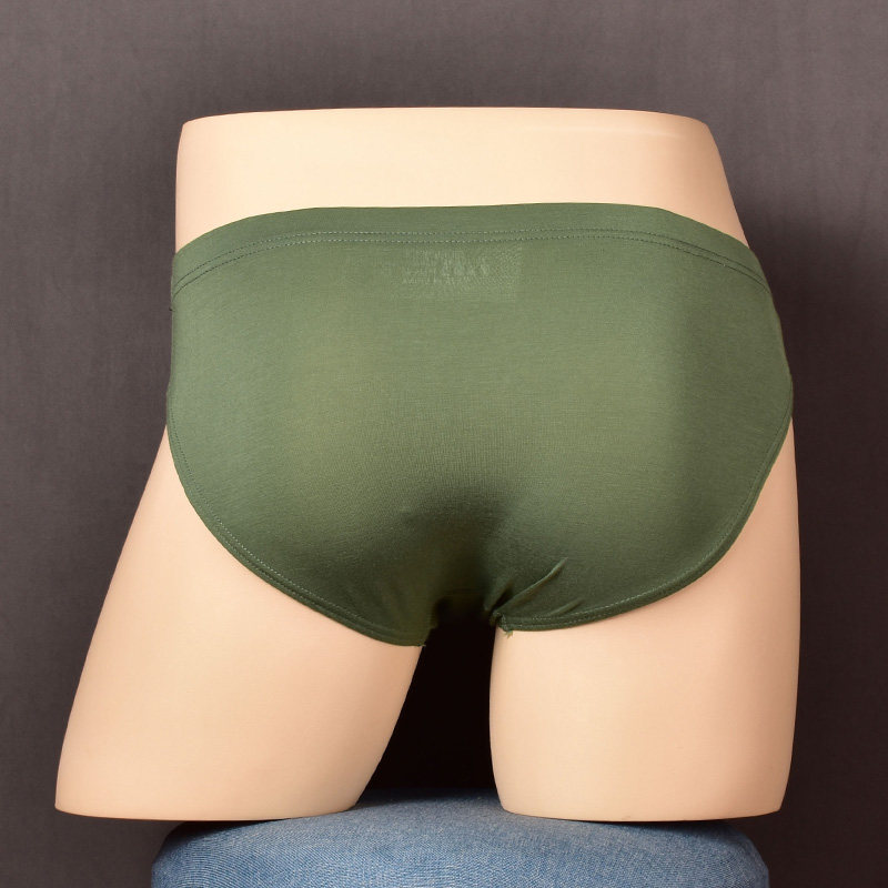 欧美风男士莫代尔三角裤简约纯色复古裤衩单层一片式舒适打底内裤,淘宝优惠券,粉丝福利购,淘宝优惠卷