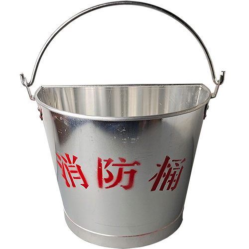 防爆铝桶消防专用桶壁挂半圆灭火黄沙消防桶油库防静电铝锹铜锹铲 - 图3