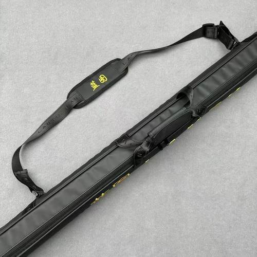 蓝图新款外包台球杆盒外包保护套一体通杆防水杆包双槽耐磨三槽袋 - 图1