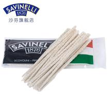Italian Chauffen SAVINELLI Flagship Store Smoke Bucket Clean Pass Strips 50 C401 Cigarette Holder Smoke Accessories