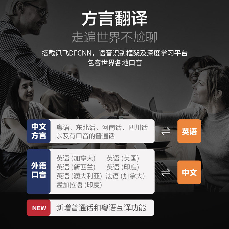 科大讯飞讯飞翻译机出国旅游英语 科大讯飞智能翻译机
