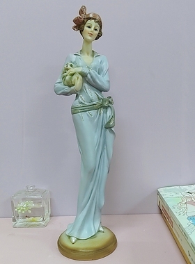开业美女欧式风人物天使工艺品