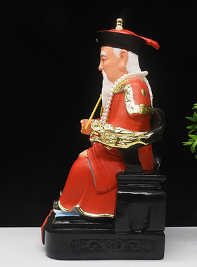 黄天霸神像树脂彩色厂家直销