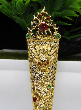 泰山娘娘合金神像令牌