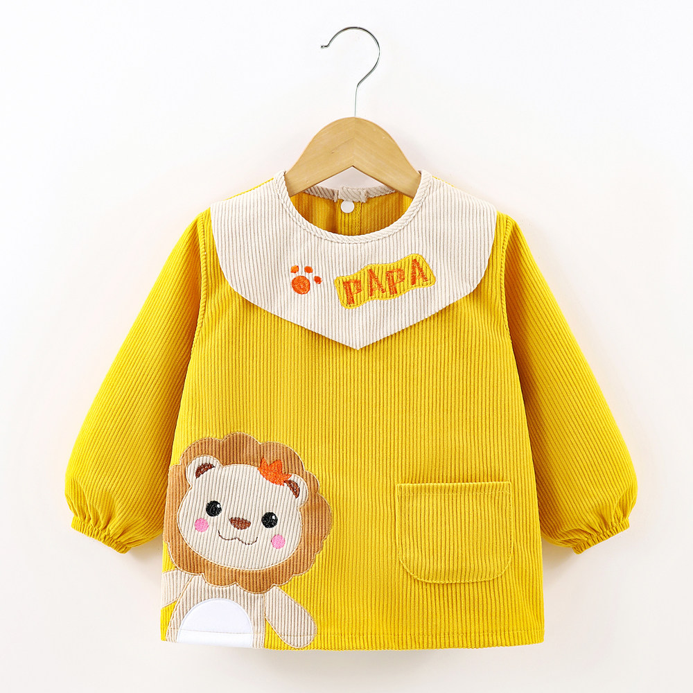 宝宝吃饭围兜儿童防水罩衣小孩防脏衣冬季外穿护衣婴儿反穿衣围裙,淘宝优惠券,粉丝福利购,淘宝优惠卷