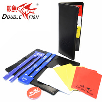 Double Fish 401 Table Tennis Referee Tool Referee Kit Professional Match Referee Ruler Ruler Signs Edge