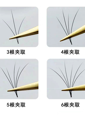山茶花水貂毛美睫浓密自然
