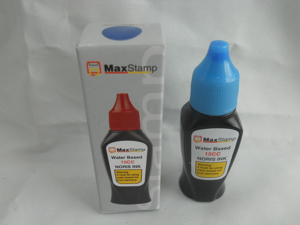 吉普生印油maxstamp人名章印油 回墨翻斗翻转章红蓝黑色15CC 30CC - 图0