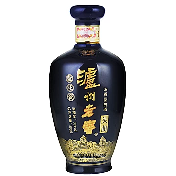 泸州老窖头曲蓝花瓷38/52度500ml*6瓶装[80元优惠券]-寻折猪