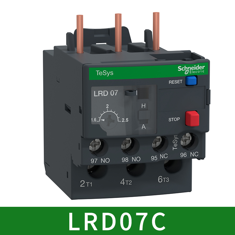 Schneider施耐德热过载保护LRD07C LRD06C LRD08C LRD010C继电器 - 图0