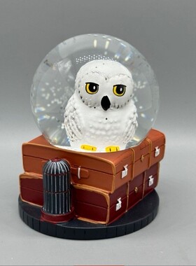 哈利波特水晶球霍格沃茨城堡飘雪摆件周边分院帽桌面装饰品小礼物