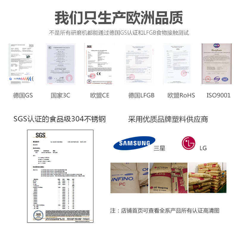长柏磨豆机意式电动小型磨咖啡豆机 longplus磨豆机
