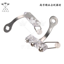 Fencing Athletic Equipment Transparent Heavy Sword Bracket Imitation Allstar Co-Design Spare Parts Transparent Bracket