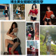 Ning Yizhuo ເດັກຍິງຮ້ອນດຽວກັນກິລາສັ້ນແລະກາງເກງຮ້ອນ