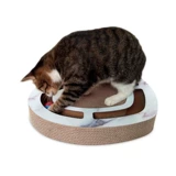 Кошка охваченная кошачья игрушка Большой когтя Гофрированная бумага Гофрированная бумага для кошачья кошачья шлифовальная когтя.