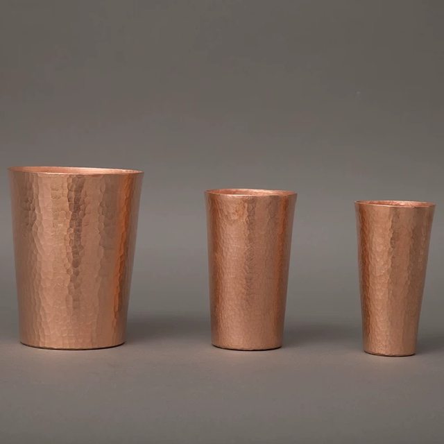 Handmade copper cups, Mark cups, pure copper cups, tea cups, copper water cups, thickened copper dining utensils
