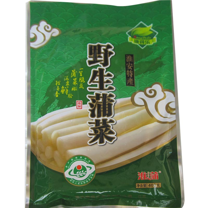 蒲菜淮安土特产新鲜野菜蔬菜蒲笋蒲儿菜淮安蒲菜400g*2袋礼盒装 - 图0