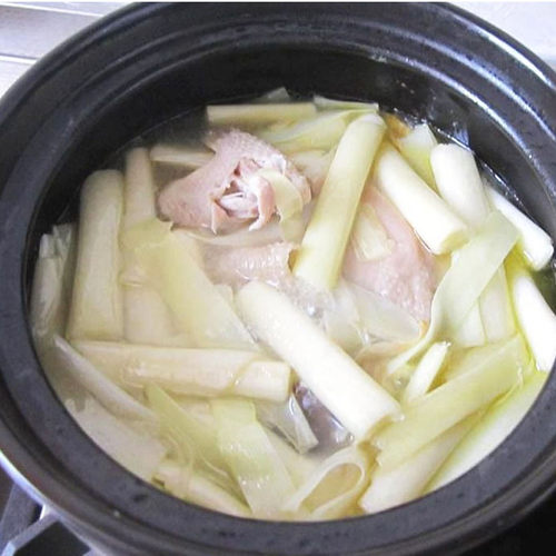 淮安蒲菜淮安特产野菜蔬菜蒲儿菜蒲笋400克*2真空礼盒装 - 图1