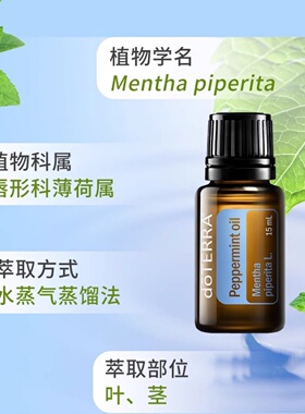 多特瑞椒样薄荷精油提神醒脑正品