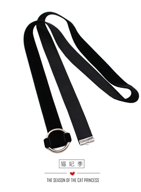 偶像练习生同款choker男士项圈项链潮长款脖带酷造型拍照情侣颈带