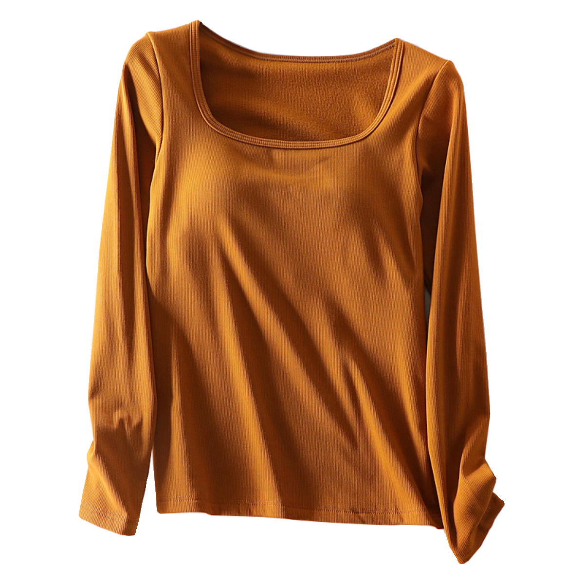 冬季保暖长袖内衣带胸垫免文胸一体打底衫秋衣低领修身打底衫,淘宝优惠券,粉丝福利购,淘宝优惠卷