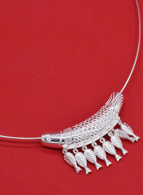 情侣999流苏鱼儿月牙弯