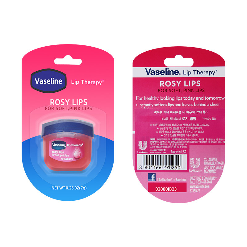 凡士林修护玫瑰花味滋润唇部润唇膏 eeshopping海外润唇膏