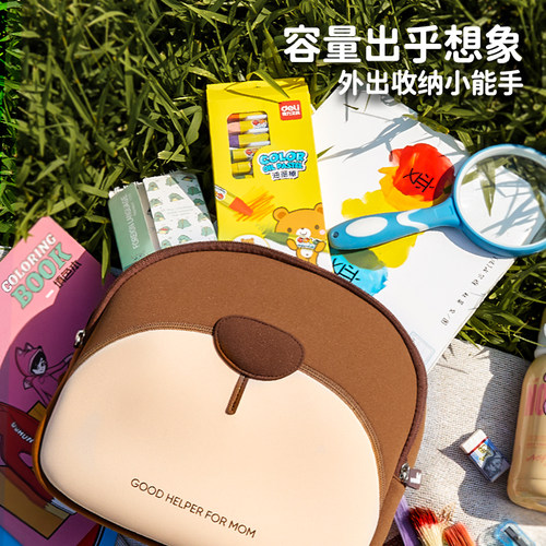 诺狐儿童幼儿园书包男童女孩大班可爱双肩包包宝宝外出轻便小背包 - 图1