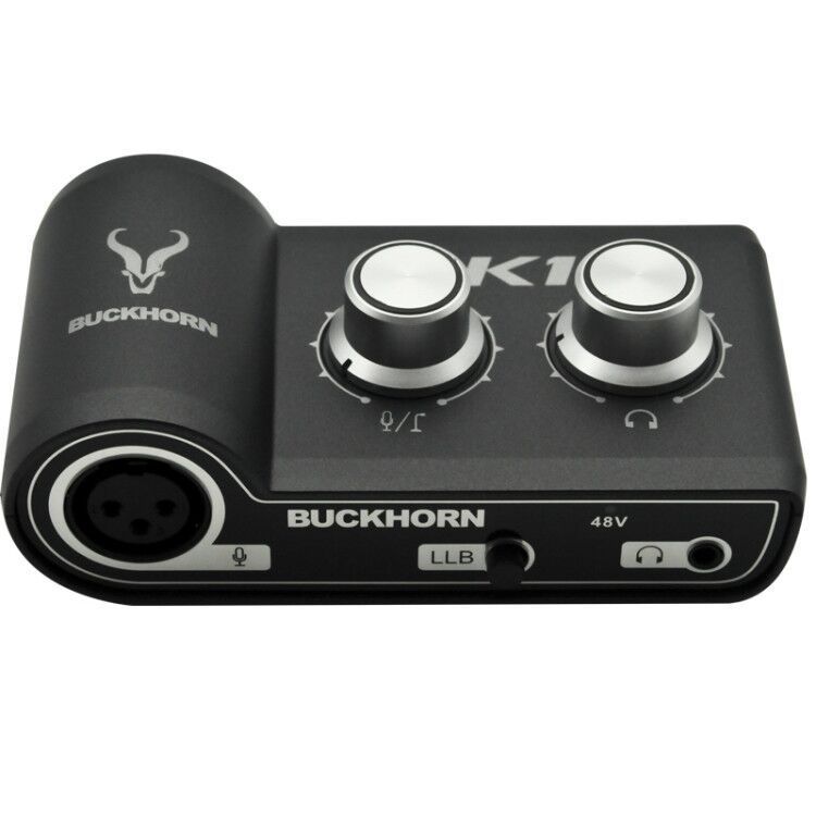 Buckhorn跳羚k1声卡USB外置声卡手机电脑网红主播录音直播K歌电台 - 图3