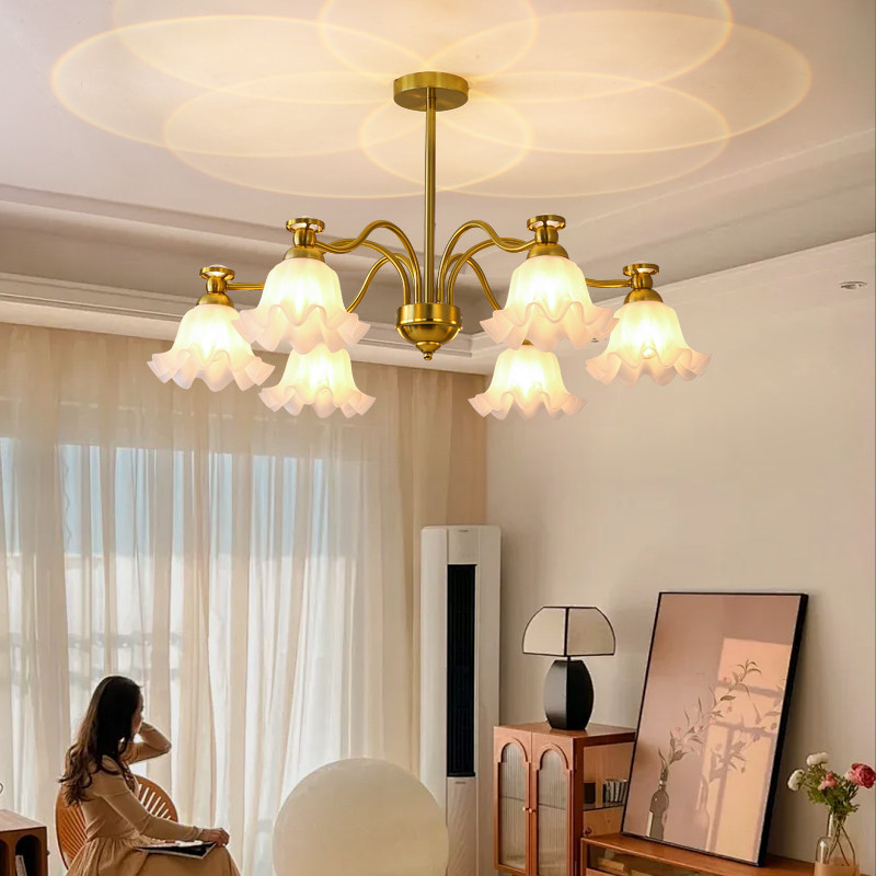 美式复古客厅吊灯新款法式中古风餐厅卧室灯具轻奢高级感大厅主灯,淘宝优惠券,粉丝福利购,淘宝优惠卷