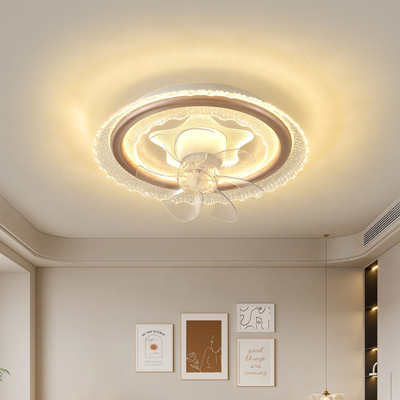 新款风扇灯卧室吸顶灯现代简约客厅餐厅灯全光谱护眼智能电扇灯具,淘宝优惠券,粉丝福利购,淘宝优惠卷