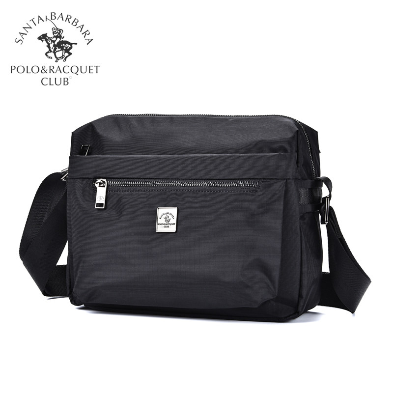 圣大保罗男包休闲单肩运动男斜挎包 圣大保罗华夏展业男士包袋