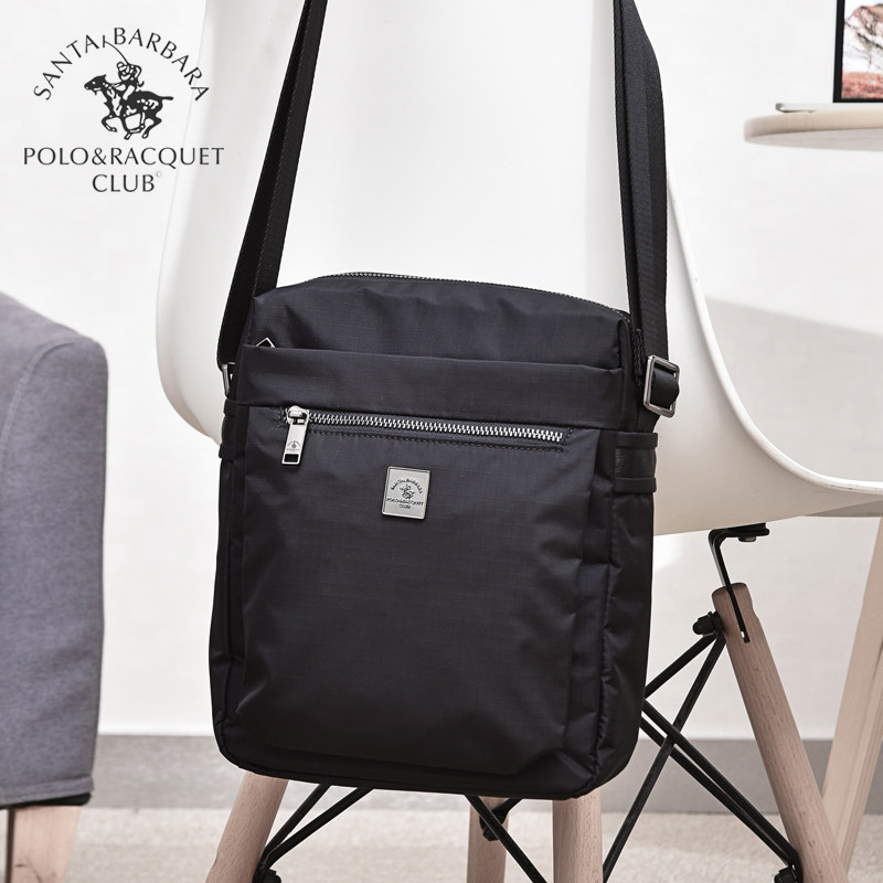 圣大保罗简约男包休闲单肩斜挎包 圣大保罗华夏展业男士包袋