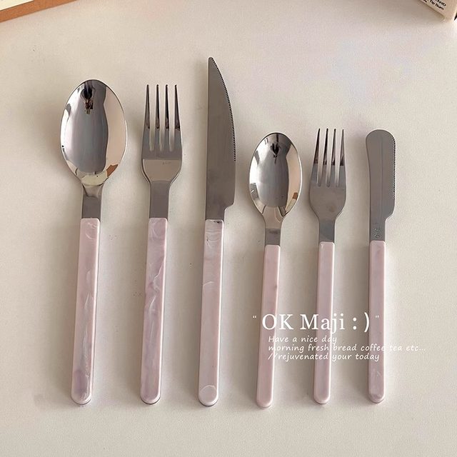 High-value stainless steel western dining tableware set