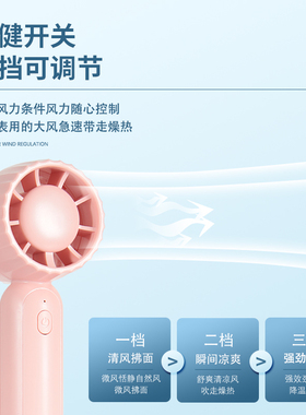 嫁接睫毛风扇无线吹风机USB充电