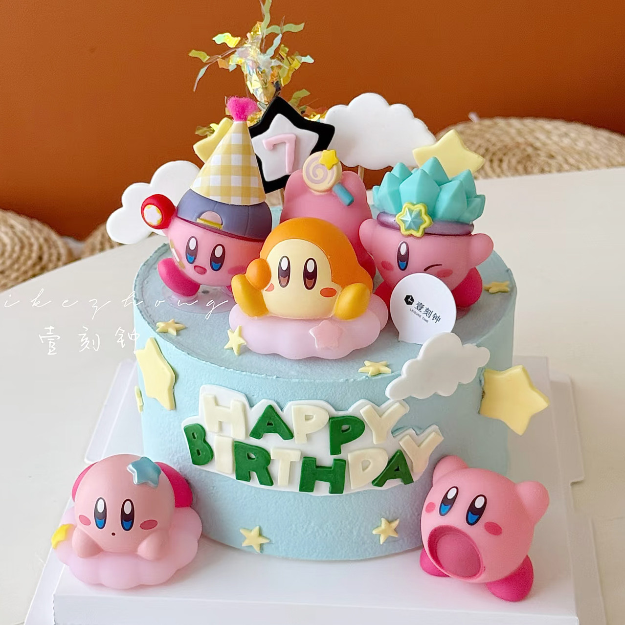 萌趣星之卡比叠叠乐女孩蛋糕摆件趴趴可爱装饰粉色玩偶娃娃小精灵,淘宝优惠券,粉丝福利购,淘宝优惠卷