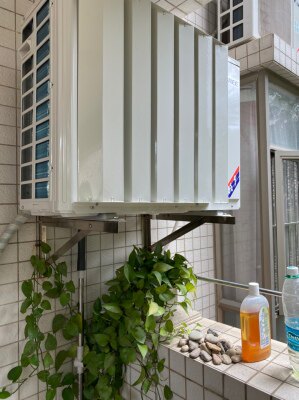 空调外机挡风板挡风罩改风向导流板改出风方向不锈钢导风百叶格栅