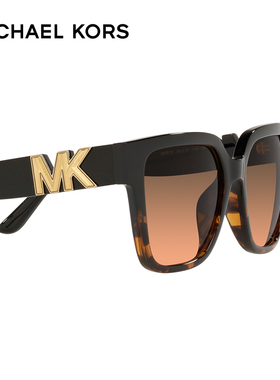 MK墨镜渐变色女款大框显瘦太阳镜