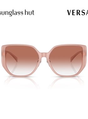 VERSACE不规则形美杜莎女士墨镜