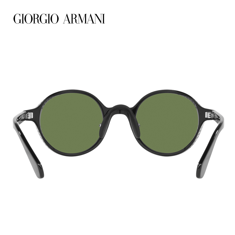 GIORGIO ARMANI/阿玛尼墨镜男潮圆形板材彩色眼镜太阳镜0AR8154