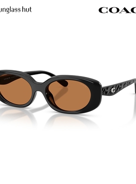 COACH/蔻驰【2025秋冬新品】【程潇同款】太阳眼镜女墨镜0HC8443D