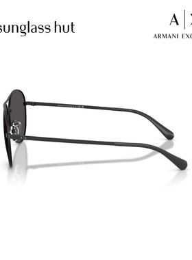 Armani Exchange阿玛尼秋冬新品太阳镜男款飞行员形墨镜0AX2061S